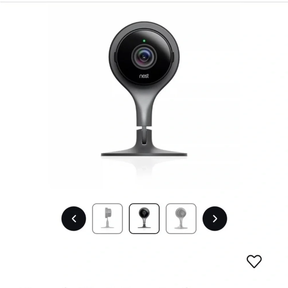Google NEST Black Security Camera